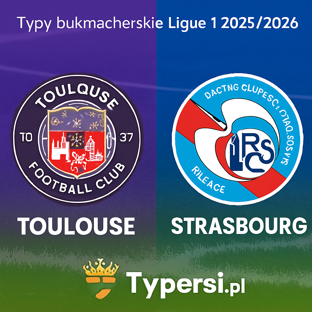Typy bukmacherskie Ligue 1 2025/2026: Toulouse vs Strasbourg - 15 kolejka