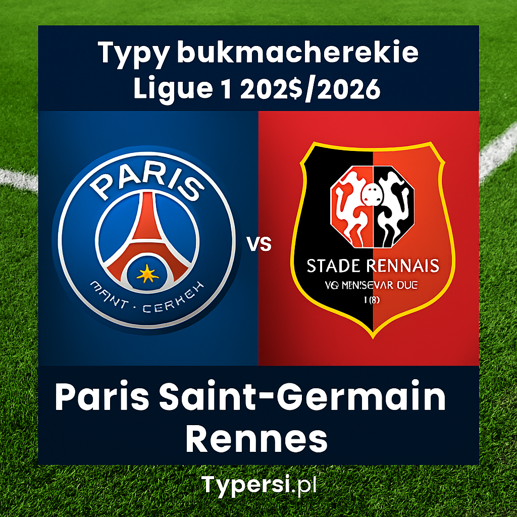Typy bukmacherskie Ligue 1 2025/2026: Paris Saint-Germain vs Rennes - 15 kolejka