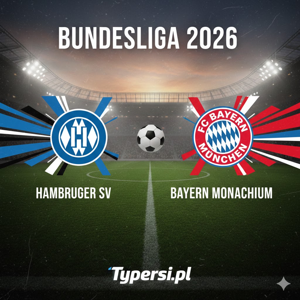 Typy Bukmacherskie Bundesliga 2026 : Hamburger SV vs Bayern Monachium - 20 kolejka