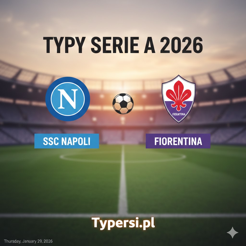 Typy Bukmacherskie Serie A 2026 : SSC Napoli vs Fiorentina - 23 kolejka
