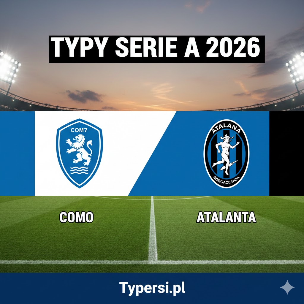 Typy Bukmacherskie Serie A 2026 : Como vs Atalanta - 23 kolejka