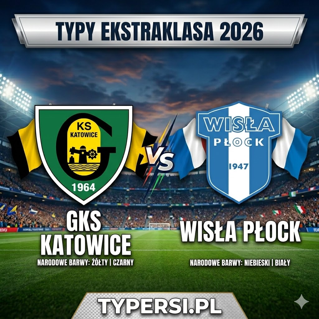 Typy Bukmacherów Ekstraklasa 2026 : GKS Katowice vs Wisła Płock - 27 kolejka