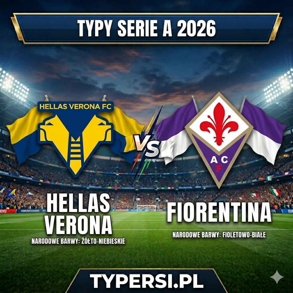 Typy Bukmacherów Serie A 2026 : Hellas Verona vs Fiorentina - 31 kolejka